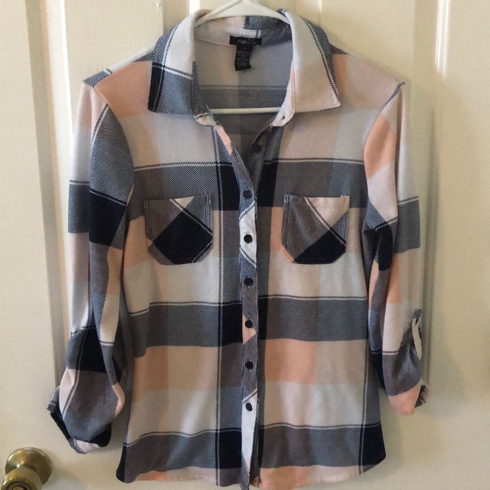 Rue21 Plaid Soft Flannel